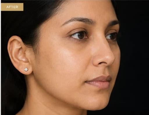 After treatment outcome: Precision Depigmentation Protocol